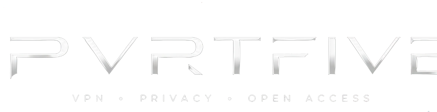 PVRTFIVE — VPN · PRIVACY · OPEN ACCESS